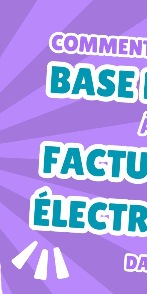Comment préparer sa base de tiers à la facture électronique ?