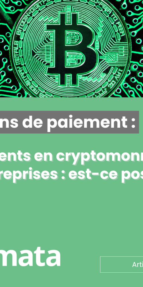paiements en cryptomonnaies